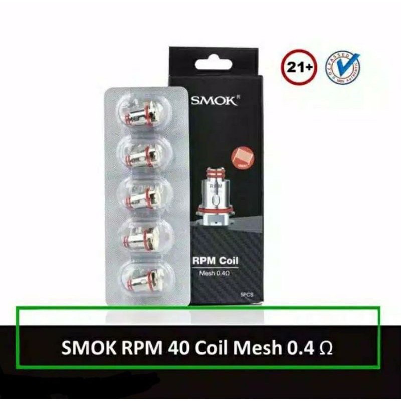 bayar cod - KOIL RPM 0,4ohm MESH HARGA 1 KOIL YA