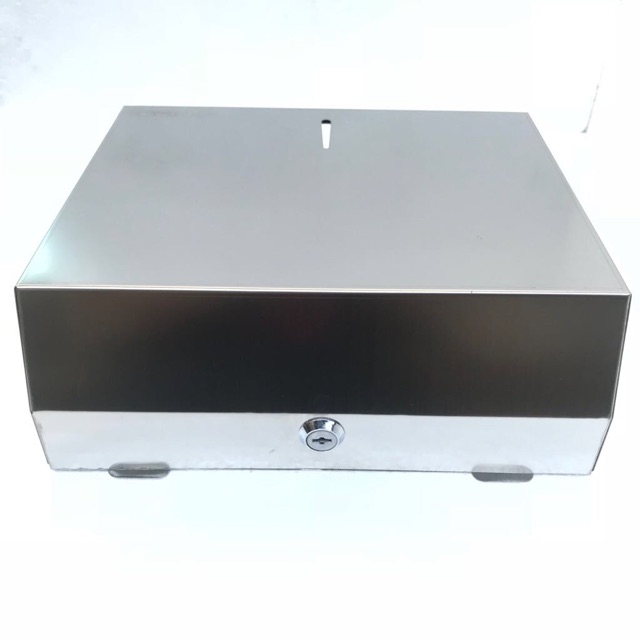 tempat tisu besar kotak panjang tembok dinding tissue box dispenser stainless