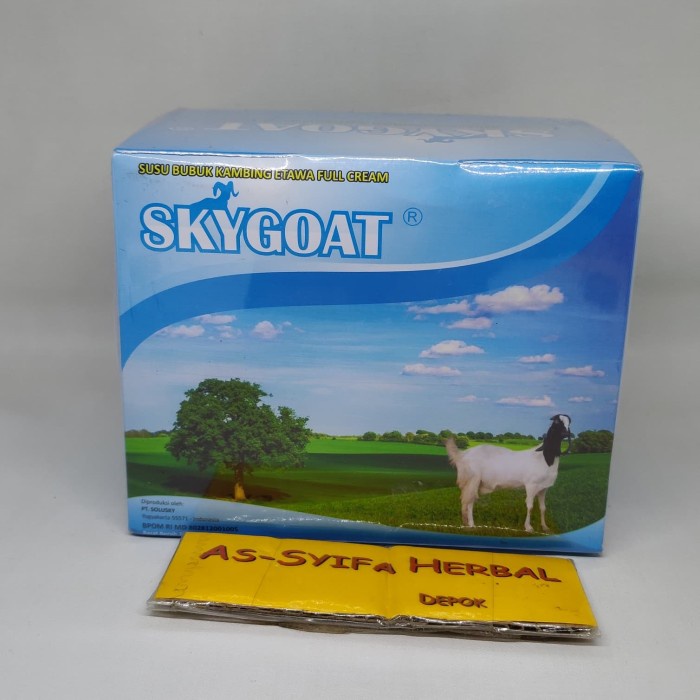 

c011cc Susu Kambing Skygoat Full Cream - Vanilla Xa201As