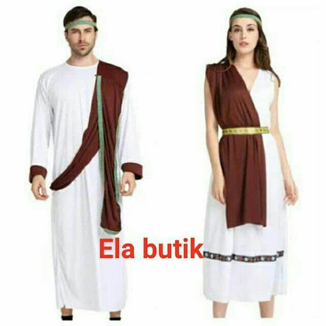 Kostum yunani-dewasa-kostum internasional-greek halloween costume