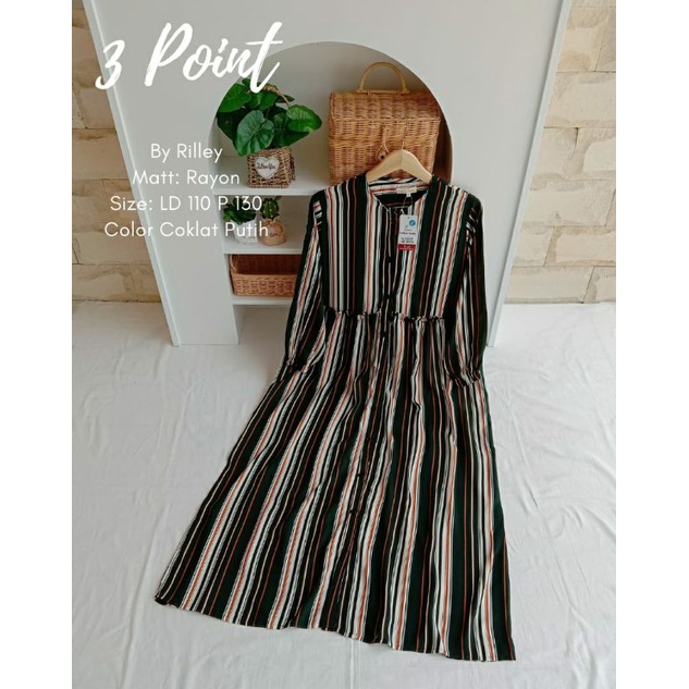 gamis 3point by rilley original