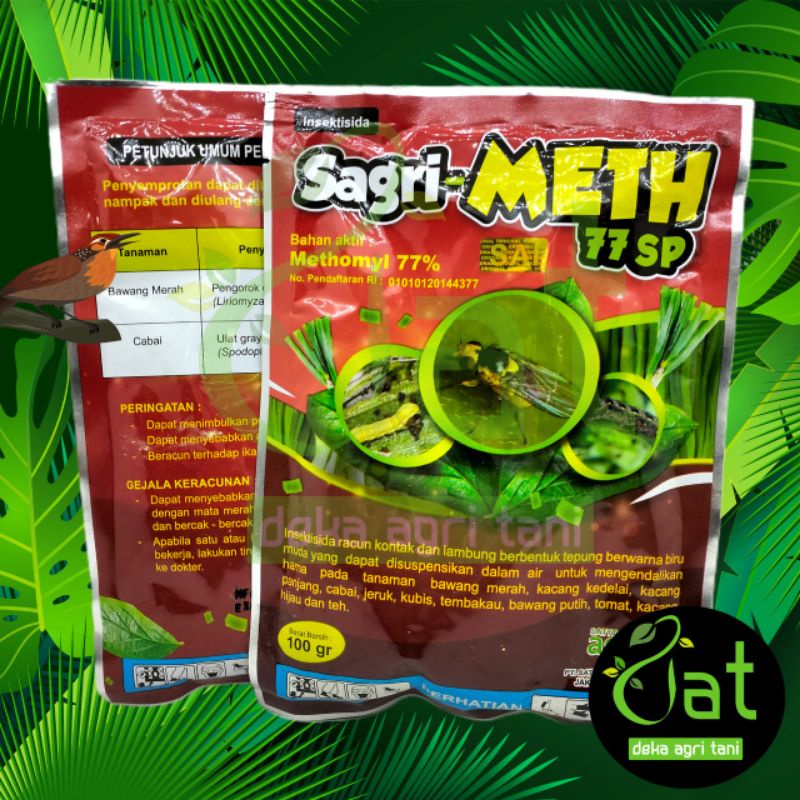INSEKTISIDA SAGRI METH 77SP 100GRAM