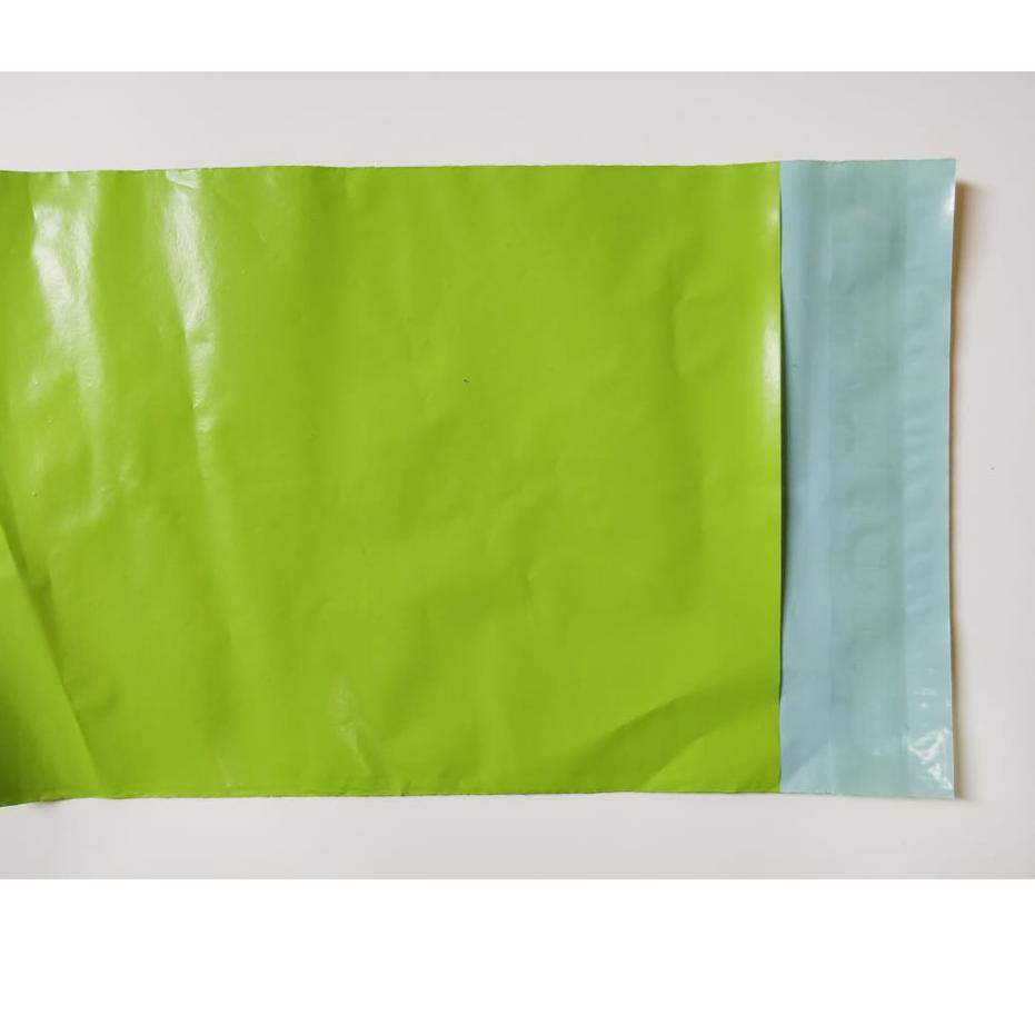 

8DK POLYMAILER ±100PCS 15x23CM HIJAU NON PREMIUM GLOSSY PLASTIK POLYMAILER HIJAU✶® (Grosir)