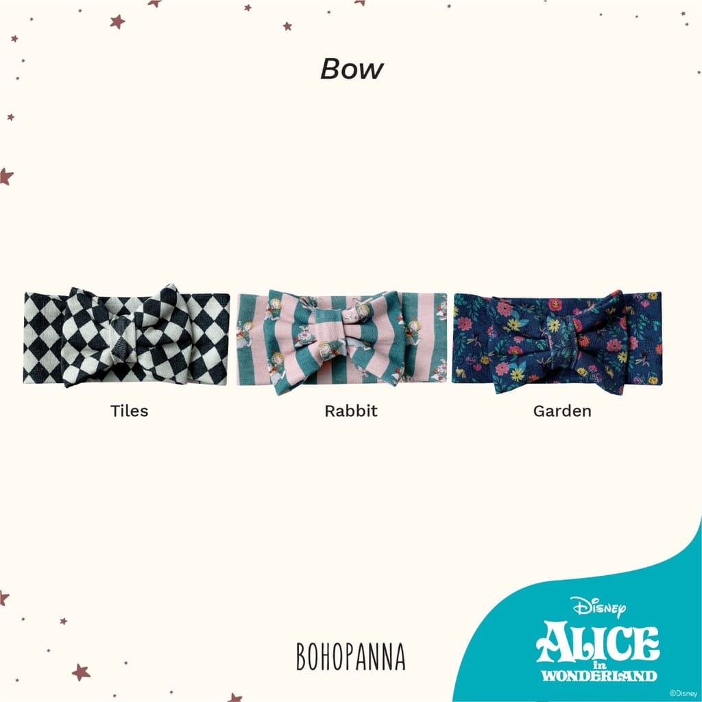 BohoPanna - Bandana Bow Printed