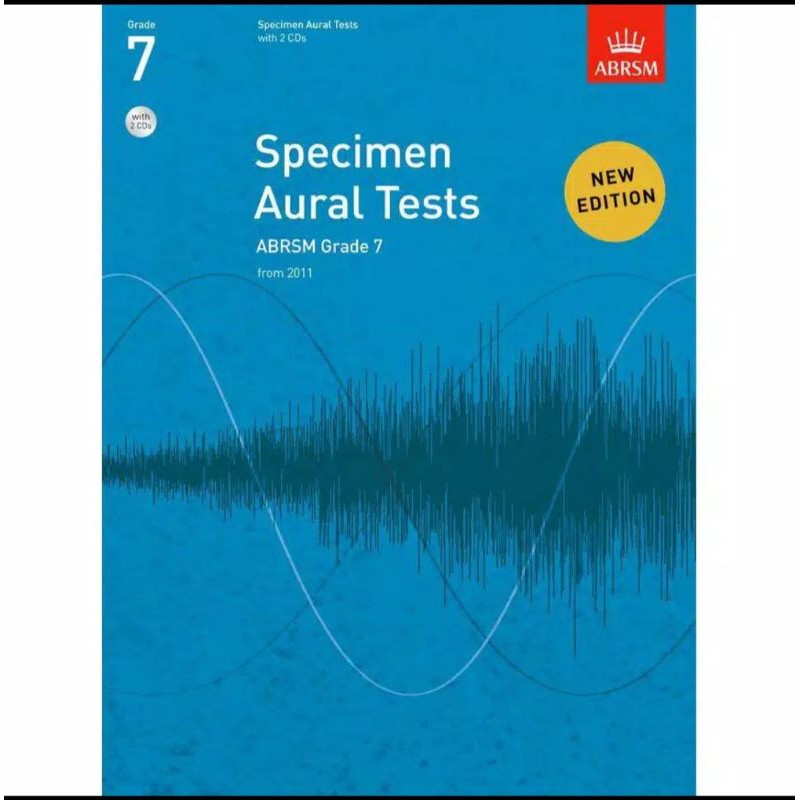 Grade 7 Specimen Aural test with CD gr 7 buku original latihan hearing untuk ABRSM exam