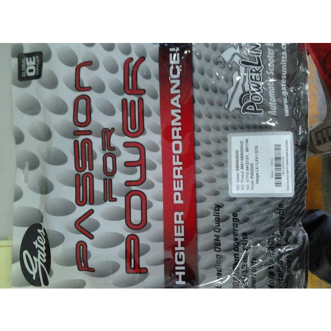 Belt Gates EPDM Premium Performance Suzuki Skywave/Skydrive/Hayate/Spi dracing54 Berkualitas