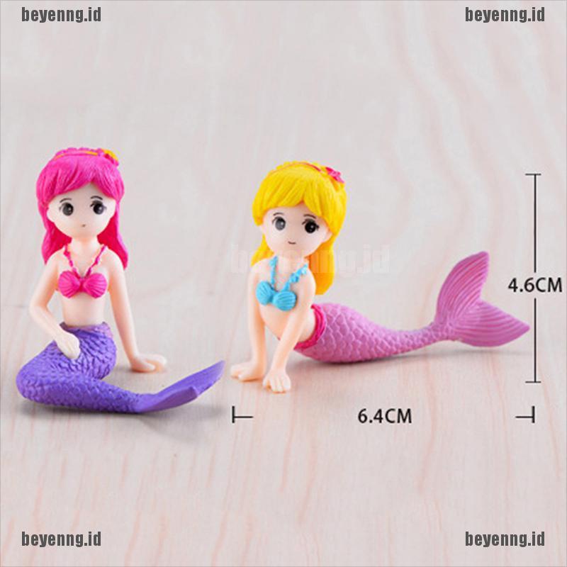 Bey Miniatur Mermaid Untuk Dekorasi Taman Minifairy Gardenrumah Boneka DIY