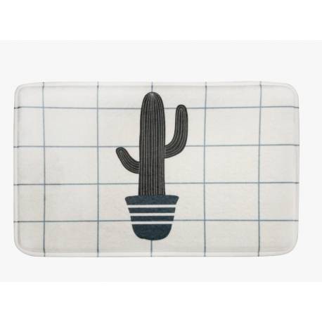 

JYSK Keset Bathmat Cactus QSH-20 40X60CM Black White