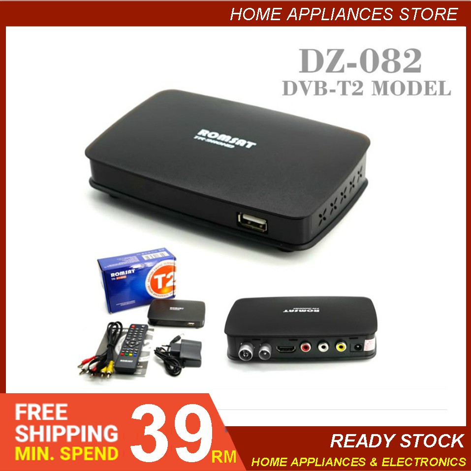 Set Top Box Decoder Digital Tv Mytv Dvb T2 Hd Dttv My