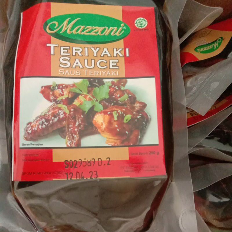 

Mazzoni Teriyaki Sauce 250gr