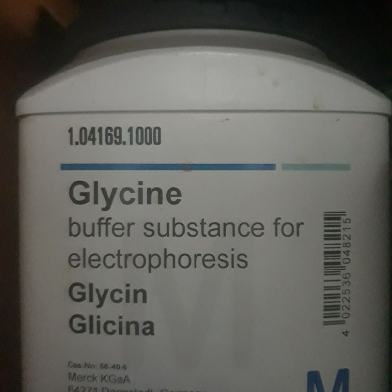 GLYCINE BUFFER SUBSTANCE FOR ELECTROPHOR