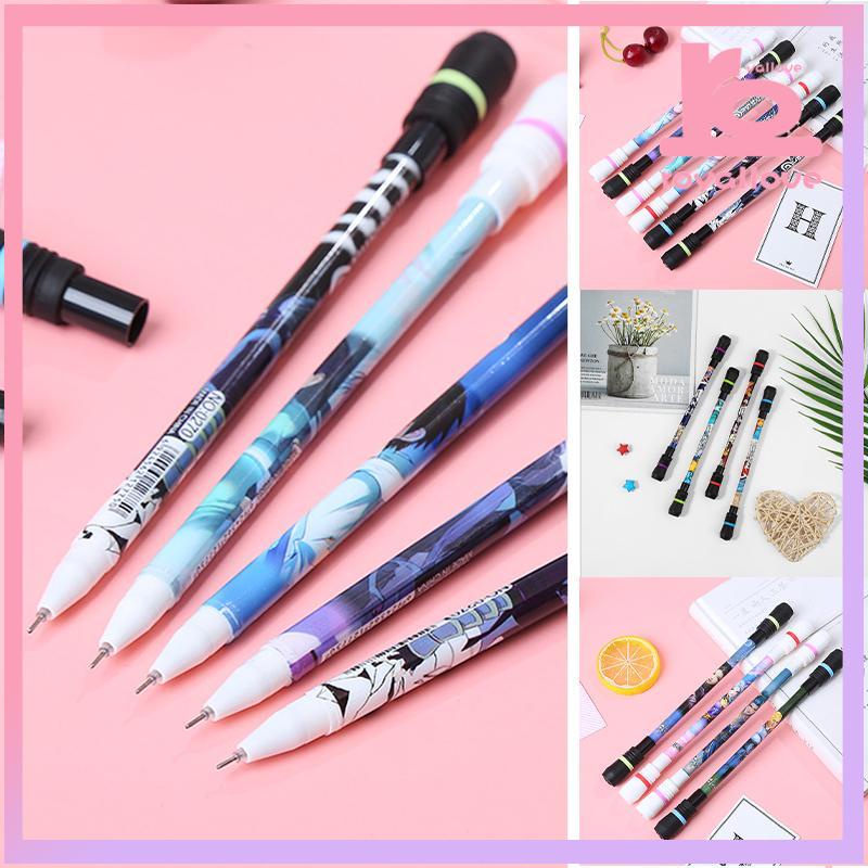 

COD✨Kompetisi Siswa SD Dekompresi Rotating Pen Dapat Menulis Pena Rotating Siswa-love