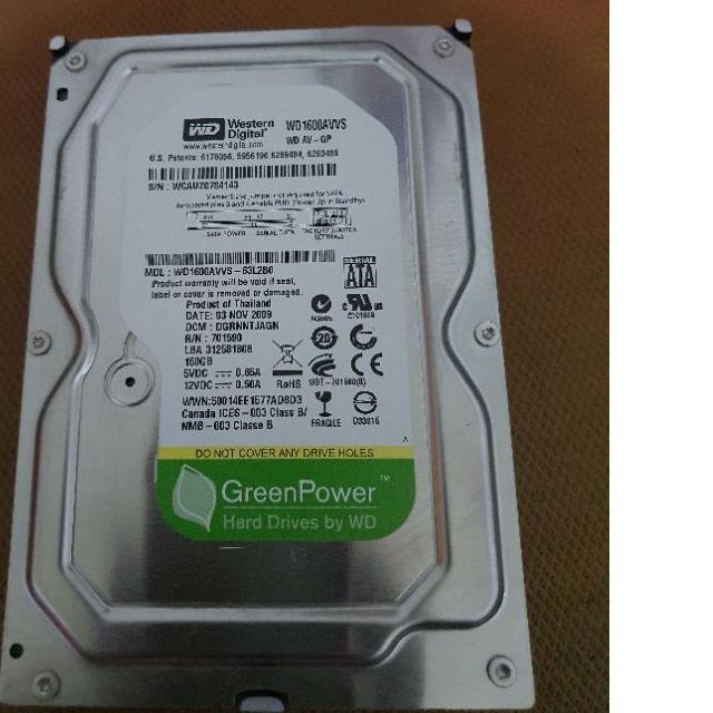 Harddisk WD Blue 160GB Internal PC