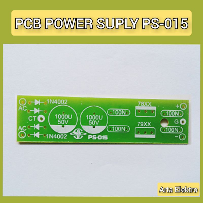 Jual PCB POWER SUPLY SIMETRIS PS-015 | Shopee Indonesia