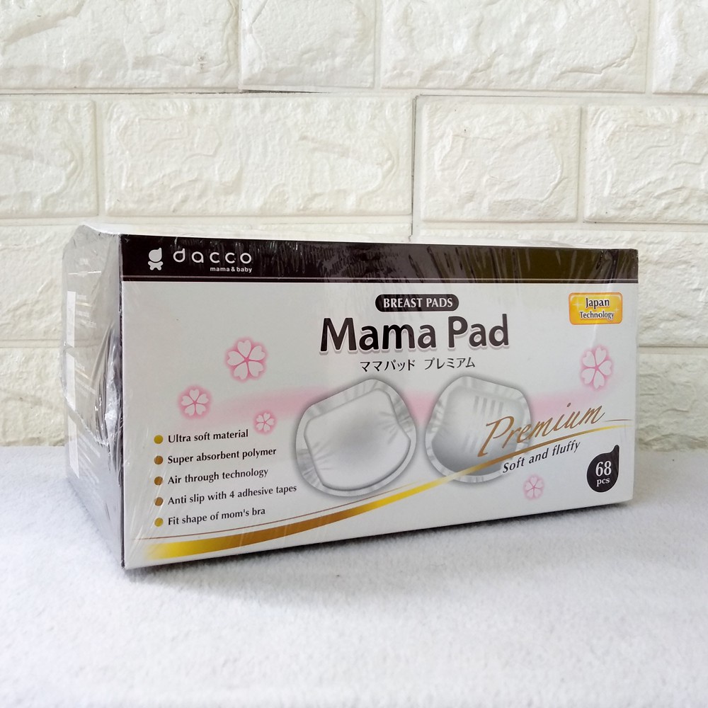BreastPad Premium 68pcs MAMA PAD S - JAPAN Technology ens