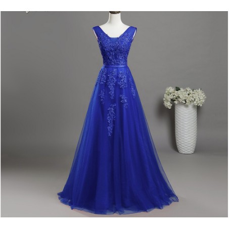 Gaun pesta Navy Blue Burgundy Merah Perak party dress