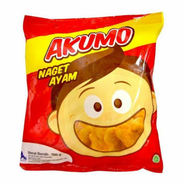 

Akumo naget ayam 500 gram