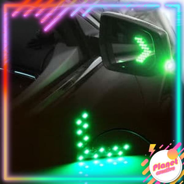 Lampu Sein LED Spion Mobil Hijau