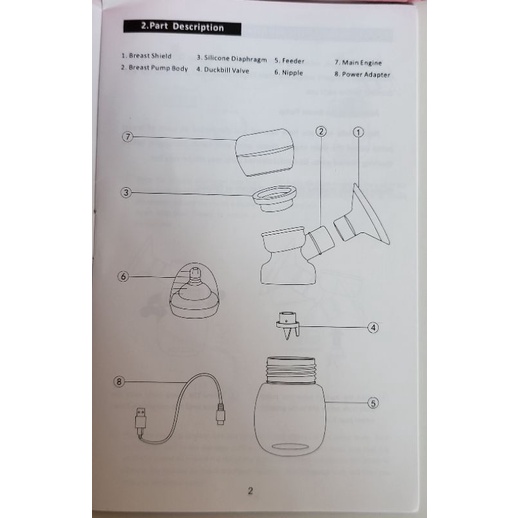 ORIGINAL Terjamin Cocok Sparepart Pompa Asi Sidmool Spare part Valve Corong Diafragma Electric Breast pump / Sidmol Diafragma Sidmool / Corong Sidmool Elektrik