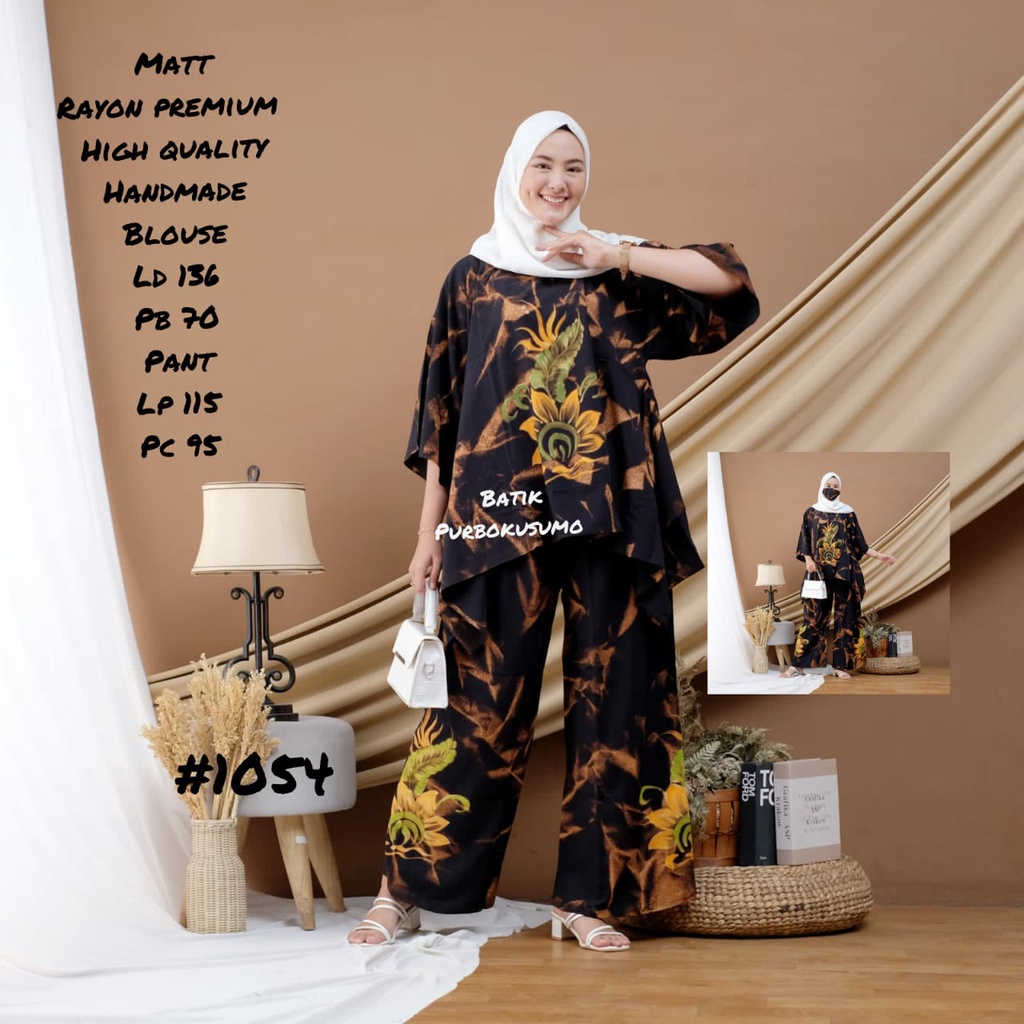 Stelan sibori purbokusumo#3 ld 130cm.