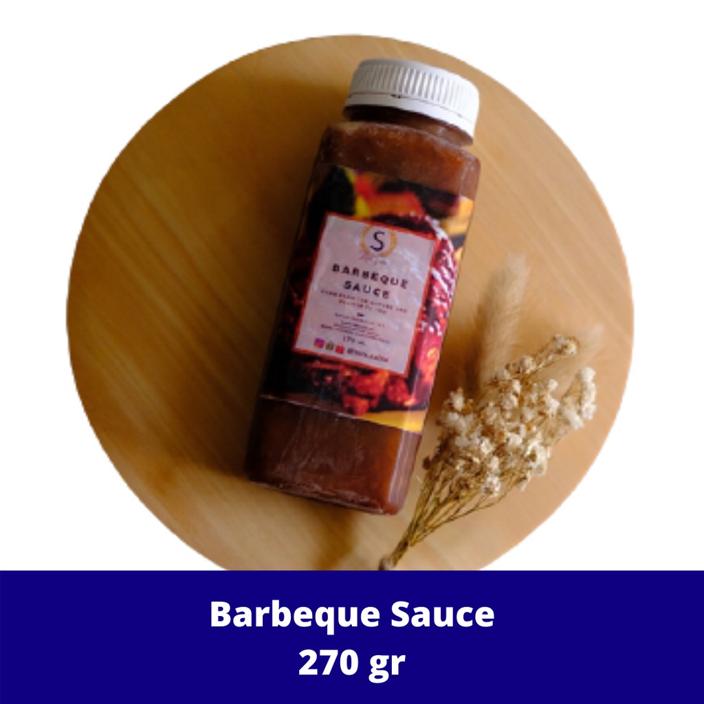 

[BUMBU MRS.SAINS] BBQ Barbeque Premium SAUCE Botol @270GR Saos Bakaran Bumbu Instan Bumbu Dapur