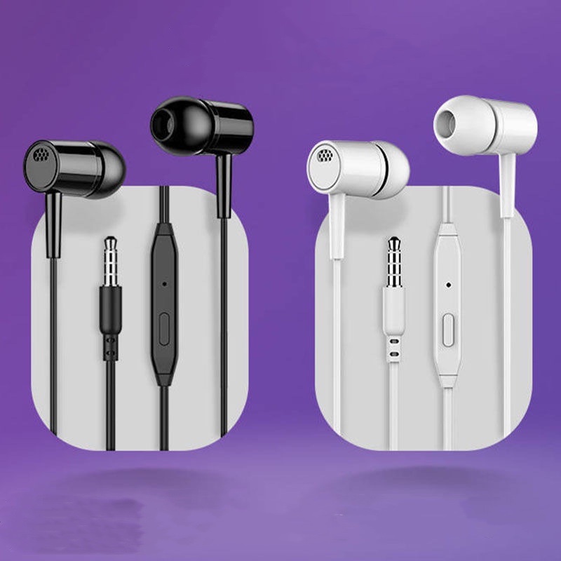 MIINII Headset/Handsfree R10 Extra Bass + Mic Non Pack