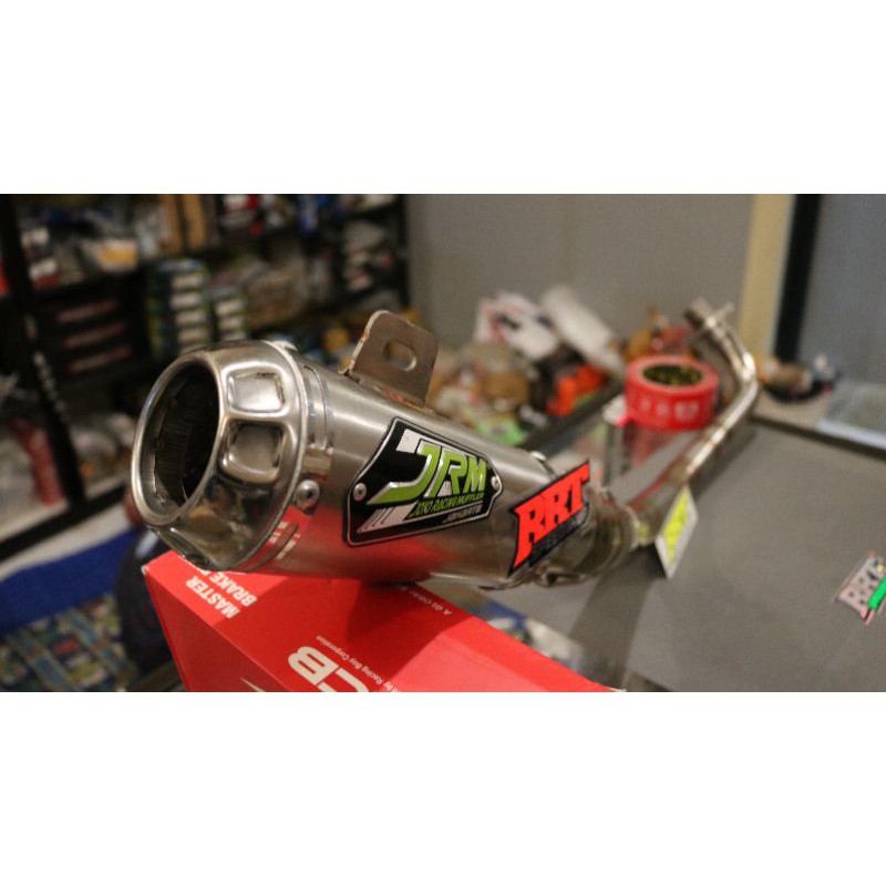 Knalpot JRM BEBEK JUPI JUPITER 130cc Stainless JOYO MUFFLER