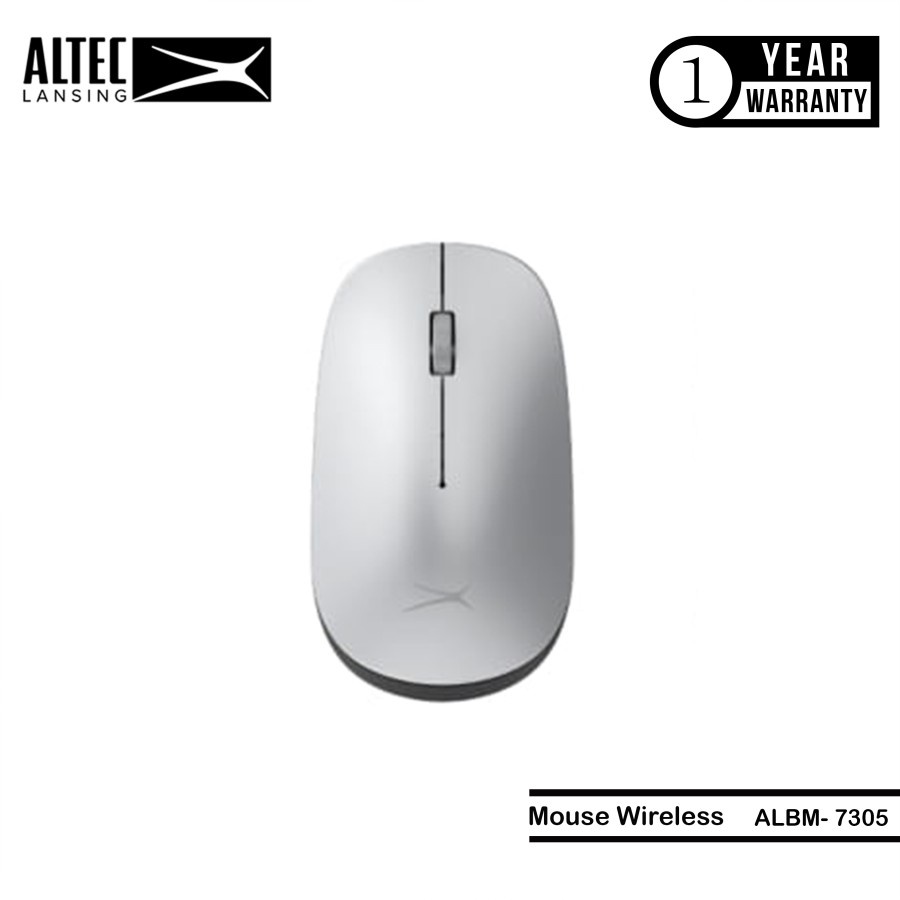 Mouse Wireless Altec Lansing ALBM-7305 Silver | Altec ALBM7305 Silver