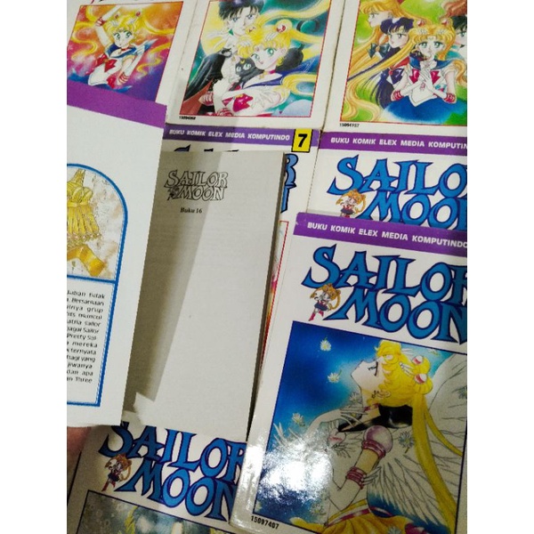 sailor moon 1-18 end komik