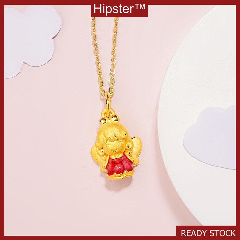 Gold Accessories Women's Cartoon Pendant Necklace