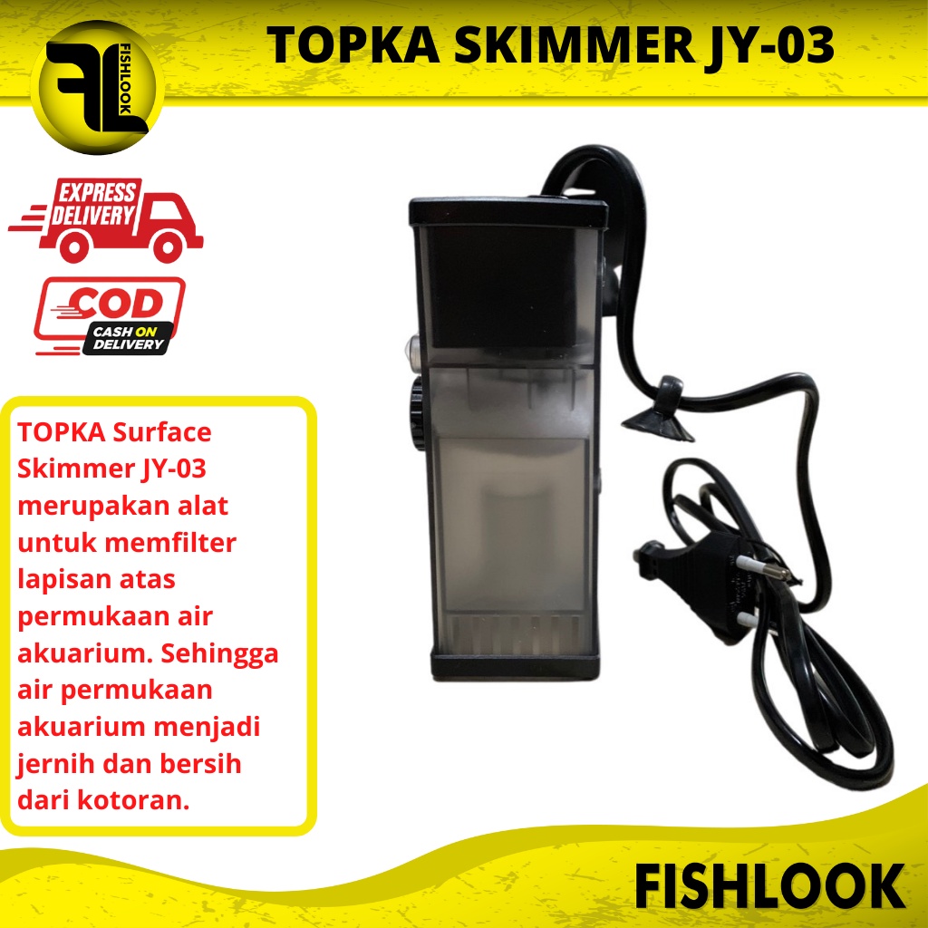 Skimmer TOPKA JY-03 Skimer Terbaik dan Multifungsi