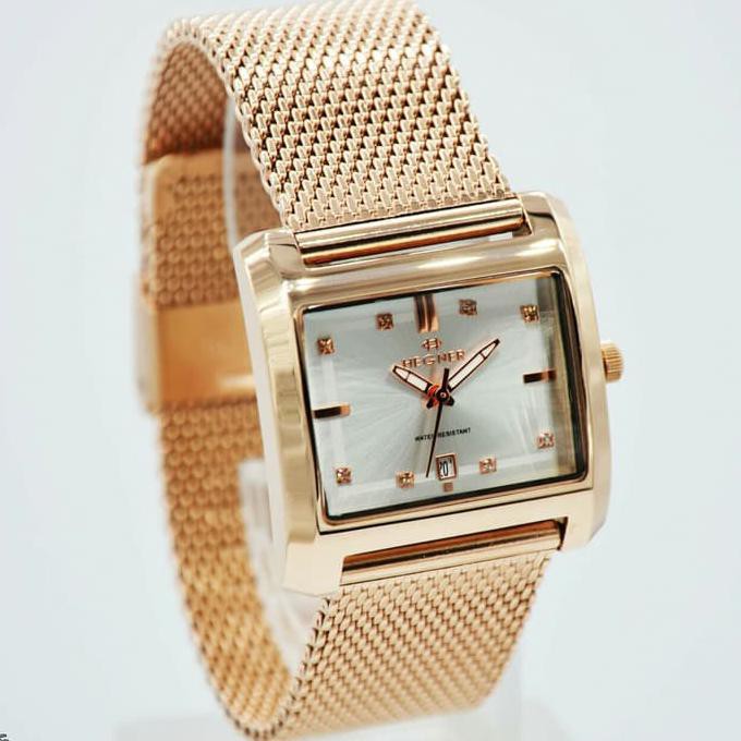 JAM TANGAN WANITA HEGNER 423L ORIGINAL STAINLESS 5