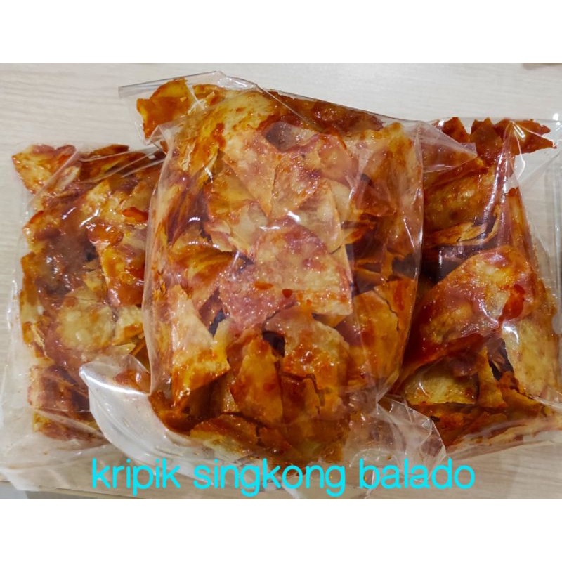 

Kripik Singkong Balado Home Made