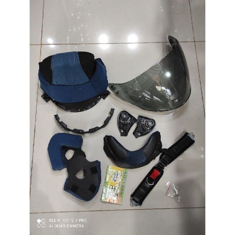 paket Busa termurah di helm ink Centro fullset  + tali helm + kaca ink Centro paket lengkep termurah