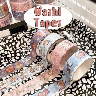 washi tape aesthetics lucu [harga/1 roll]