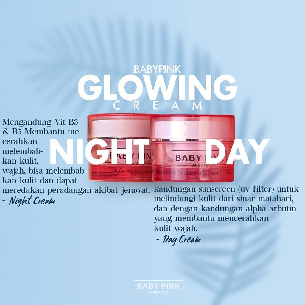 Glowing DAY CREAM babypink