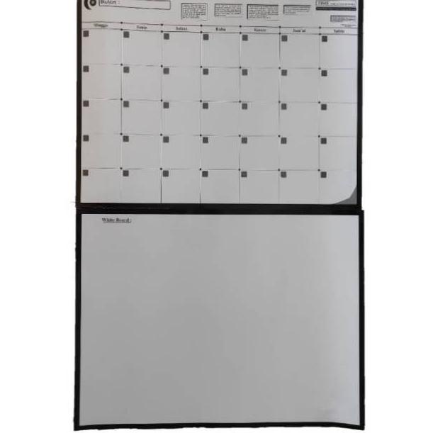 

[PRODUK ABPQG] Whiteboard Lembaran Karton Gulung Papan Tulis Tempel Organizerboard IAY