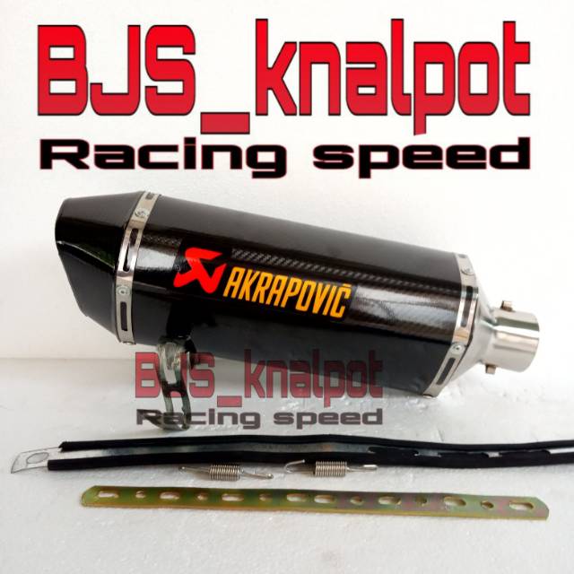 Knalpot akrapovic vixion old new cb150r cbr150r byson satria fu sonic Tiger r15 v2 v3 cbr150 megaPro-4