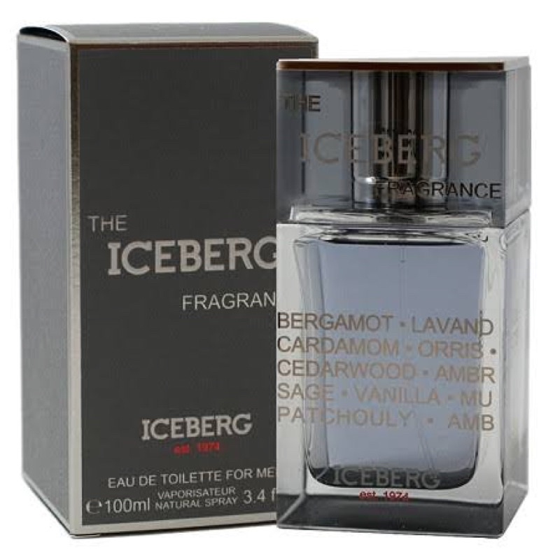 PARFUM ORIGINAL EROPA The Iceberg Fragrance for men EDT 100ml PARFUME PRIA / Parfum pria