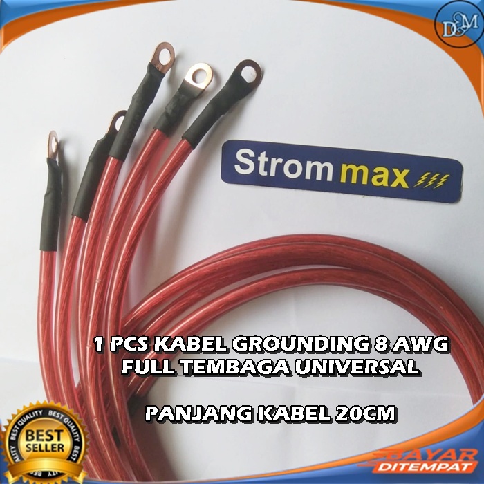 Jual Kabel Grounding Strom Max Awg Full Tembaga Untuk Mobil Titik