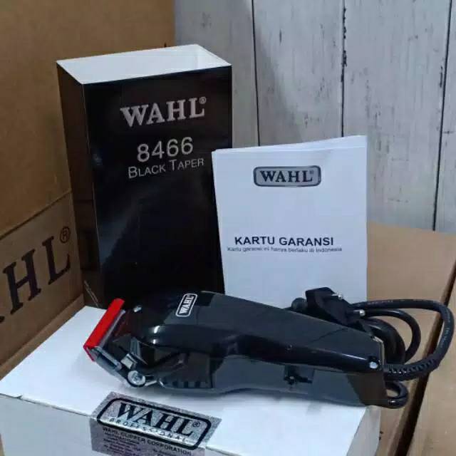 Original Cliper WAHL Super Taper Black 8466 Single Pack Barbershop