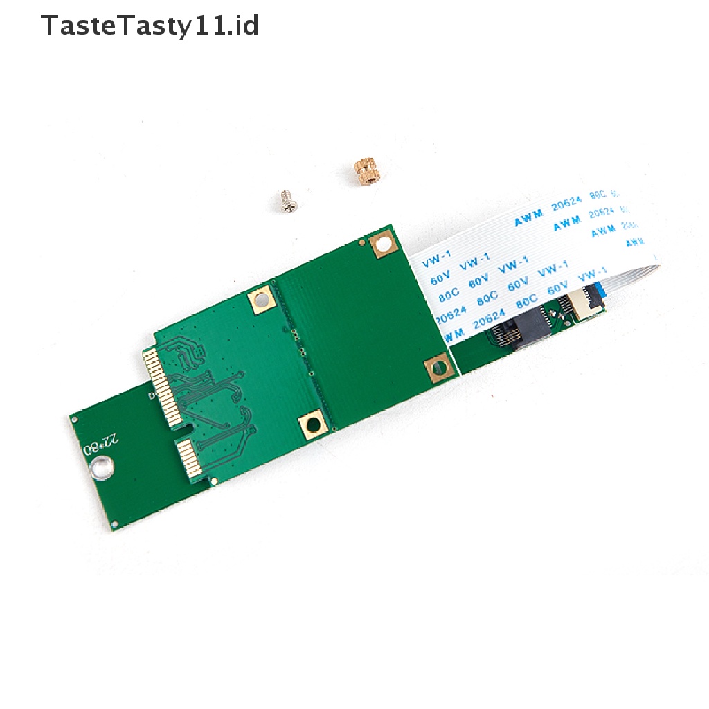 【TasteTasty】 Adapter Card MINI PCIE to NVMe M.2 NGFF SSD Converter for 2230/2242/2260/2280 .