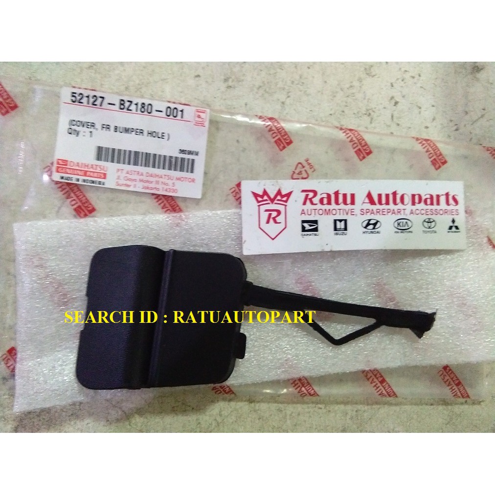 TUTUP DEREK TUTUP TOWING BEMPER DEPAN DAIHATSU AYLA
