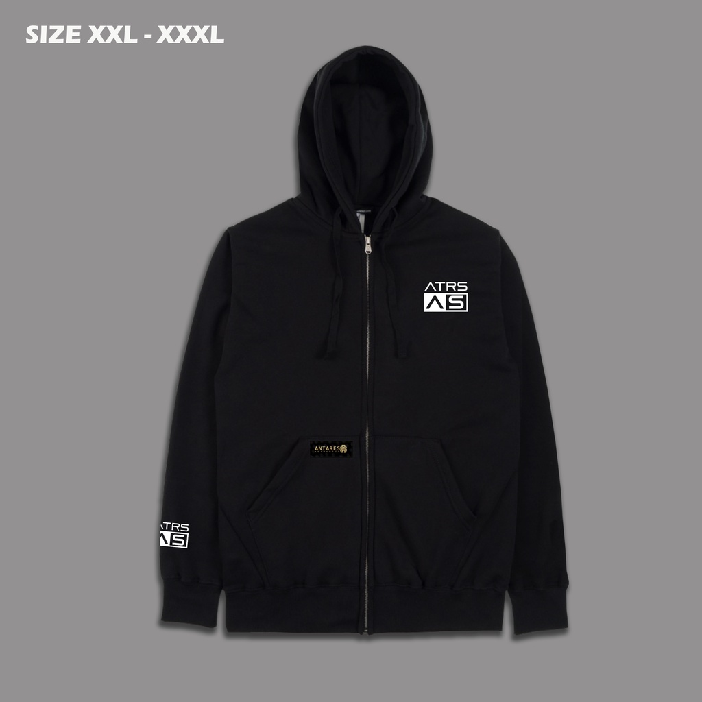 Jaket Hoodie Distro SIZE JUMBO XXL-XXXL Ziper Hoodie ART AS