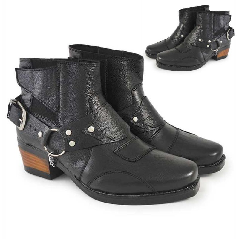 SEPATU BOOTS JANGGLE PRIA SEPATU COWBOY BIKERS