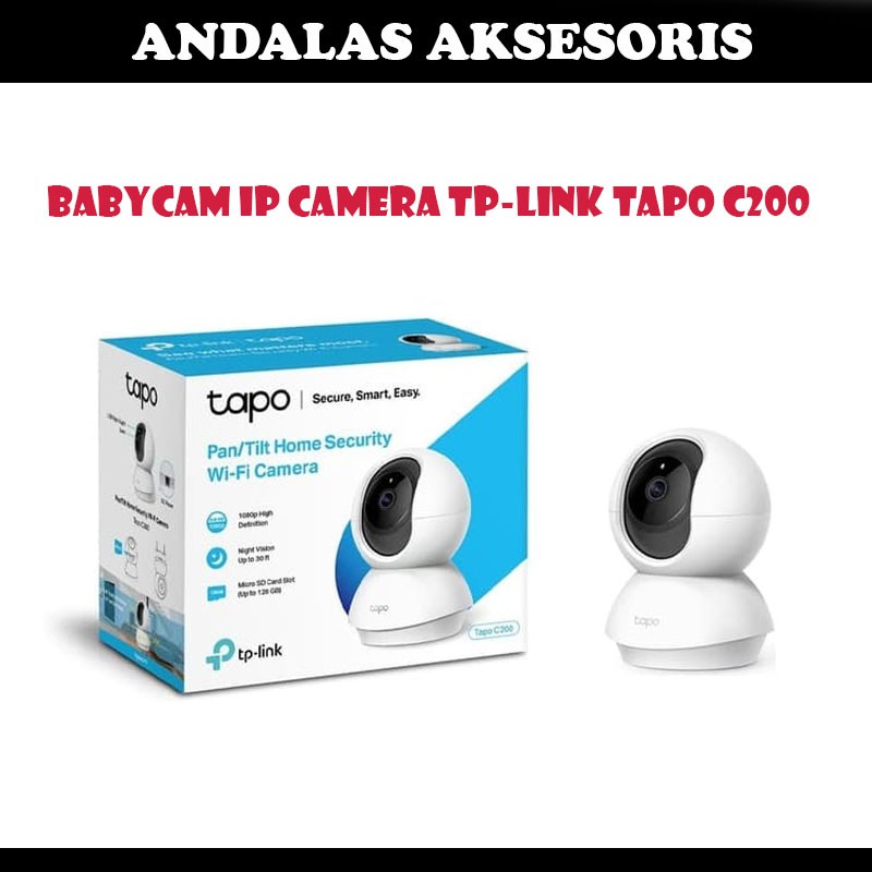 Babycam IP Camera TP-Link TAPO C200 SMART BABYCAM PORTABLE WIRELESS