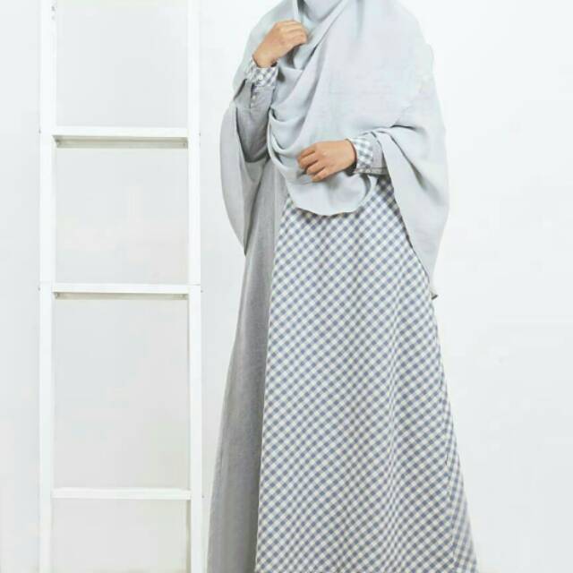 PL Gamis Kimmy Hijab Alila 100% original