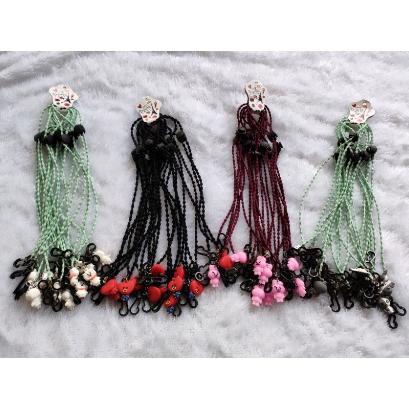 STRAP MASKER MUTIARA KALUNG MASKER TALI MUTIARA