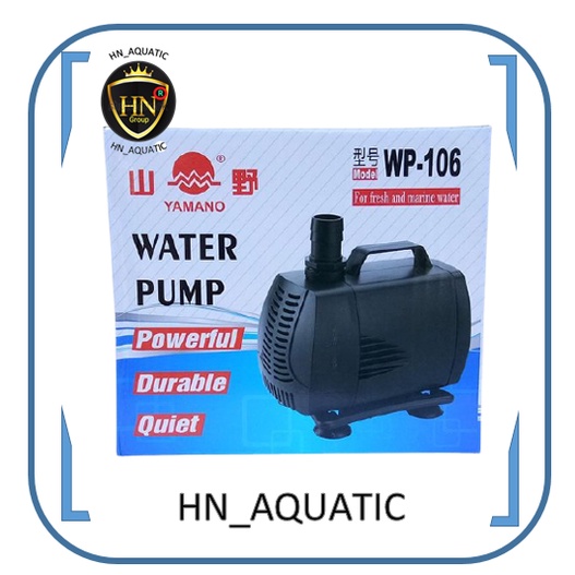 Yamano WP106 Pompa Air Kolam Pompa Aquarium Hidroponik