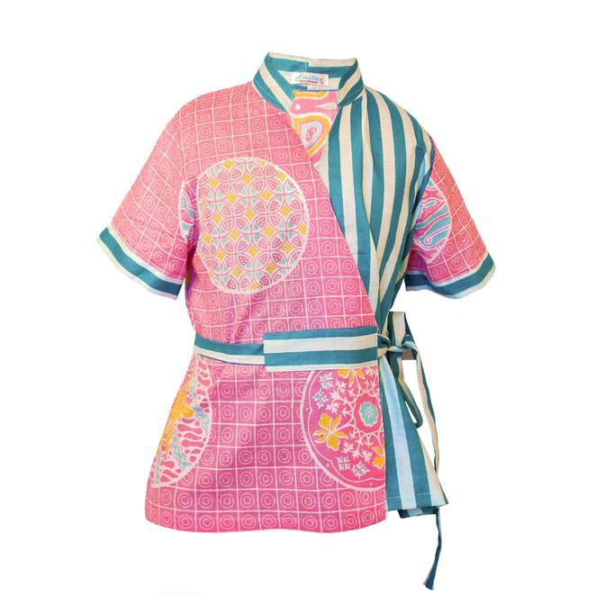 ~Cutevina~Paket Hemat 1Kodi Fashion Kemeja Batik Anak Cewek Cowok